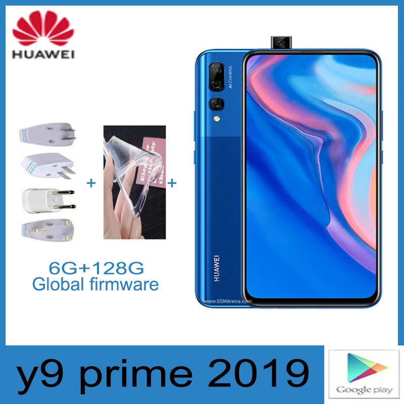 refurbished samsung HuaWei Y9 Prime 2019 mobile phone Smartphone Kirin 710F Octa Core Android mobile phone 16 MP+16 MP 4000mAh 6GB 128GB iphone 8 refurbished