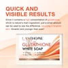 Glutathione Whitening Soap Bar Facial Full Body Cleaning Shampoo Dark Spot Acne Remover Moisturizing For Underarm Skin 4