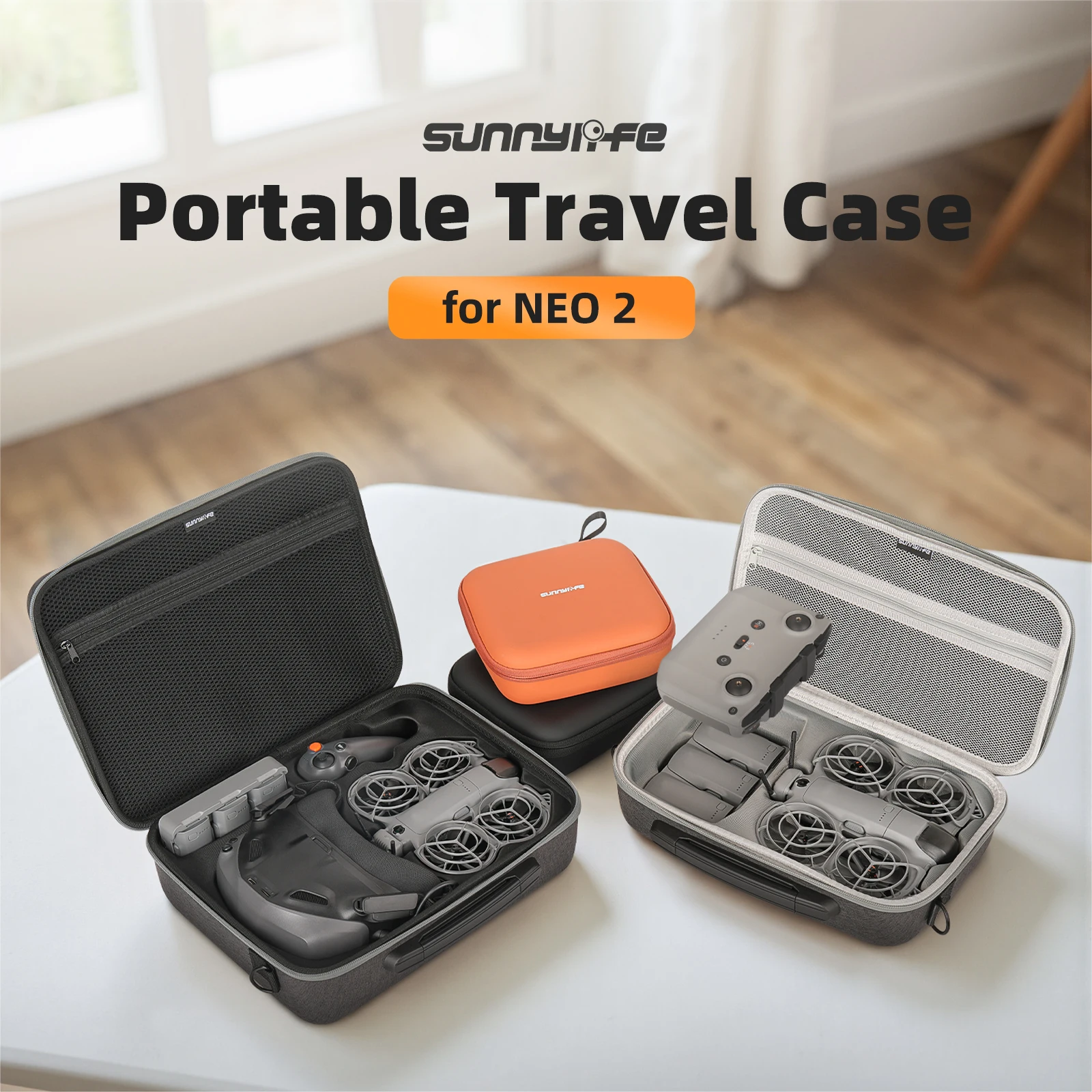 Sac de transport DJI NEO 2 - Lot A/B/C/D - Protection et praticité