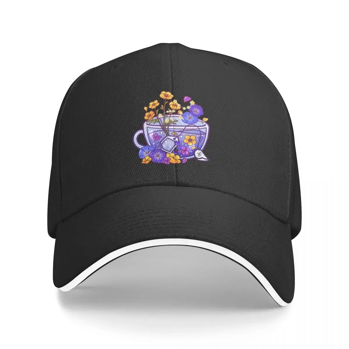 

New Virgo Zodiac Teacup Baseball Cap Golf Military Tactical Cap Hat Man Luxury hiking hat Cap Woman Men's