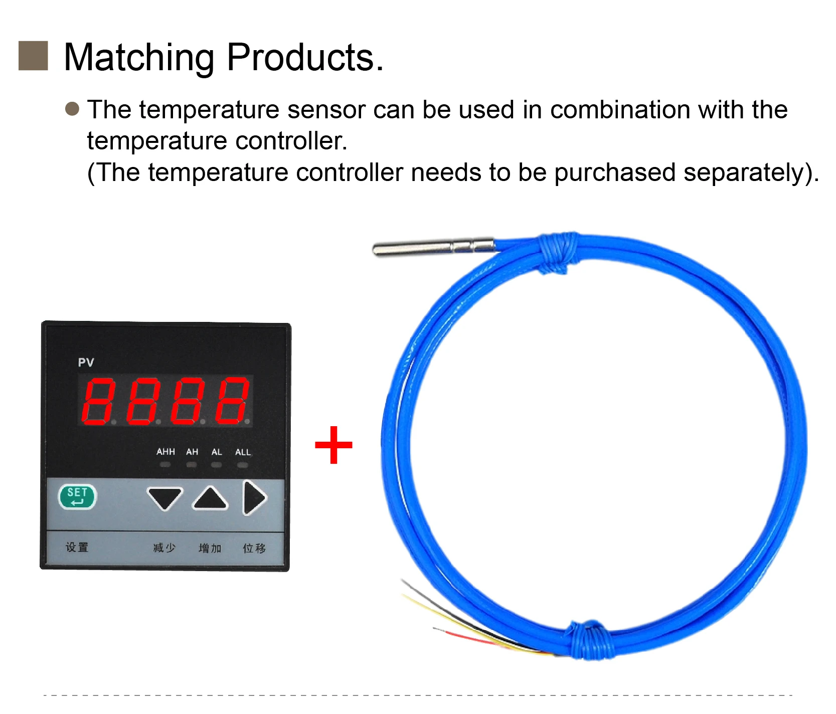 WST-035-GK DS18B20 Digital Waterproof Temperature Sensor Stainless Steel Probe P