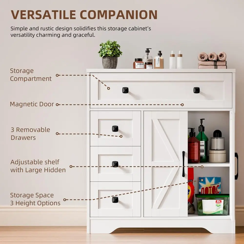 Farmhouse Storage Cabinet 2