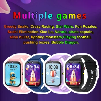 Kids Smartwatch Game Flashlight Toy Waterproof Electronics Touch Screen HD Camera Alarm Children watch Boy Girl Birthday Gift 2