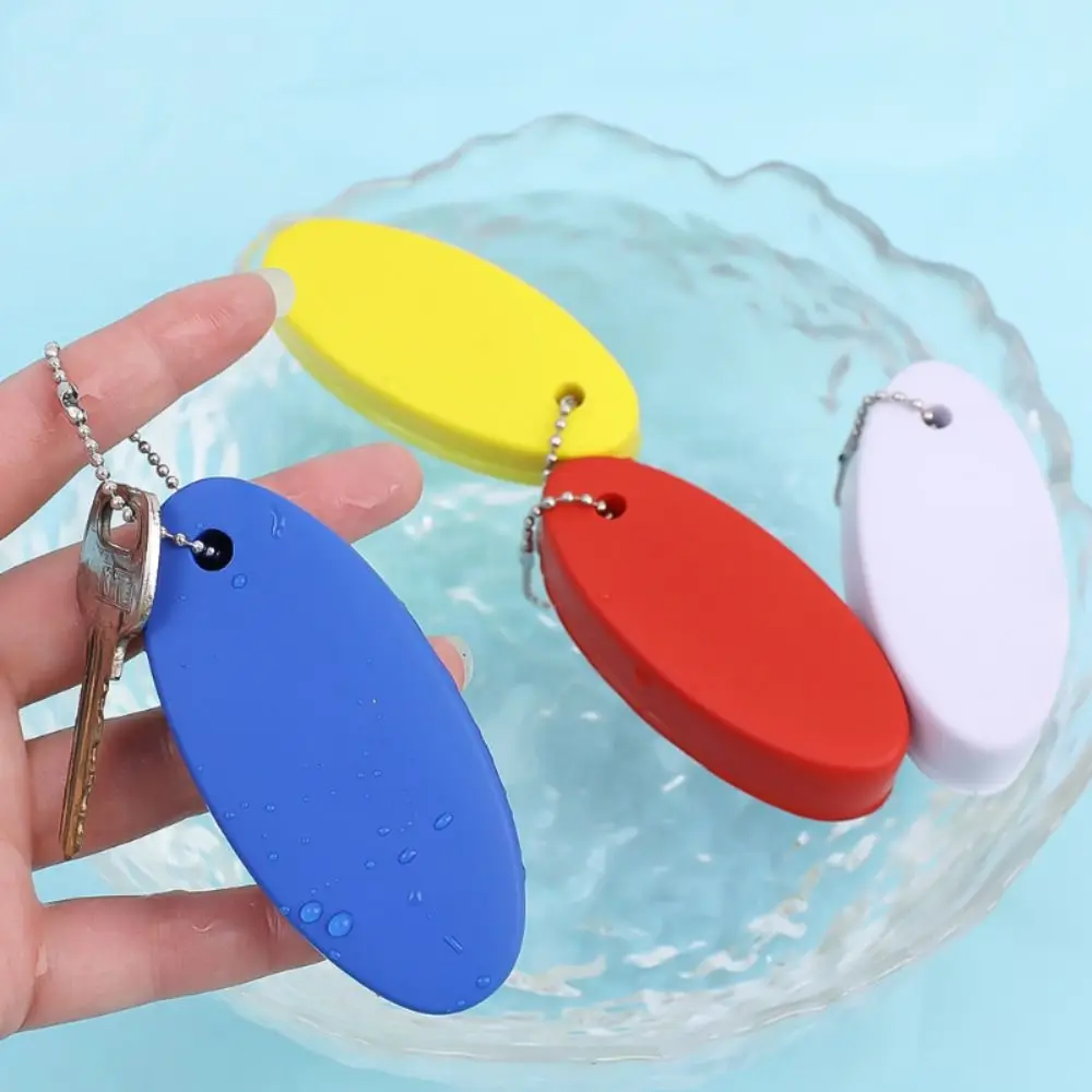 5 Portachiavi Galleggianti Per Sport Acquatici: In ABS, Colori Vivaci, 6,4x2,5 Cm
