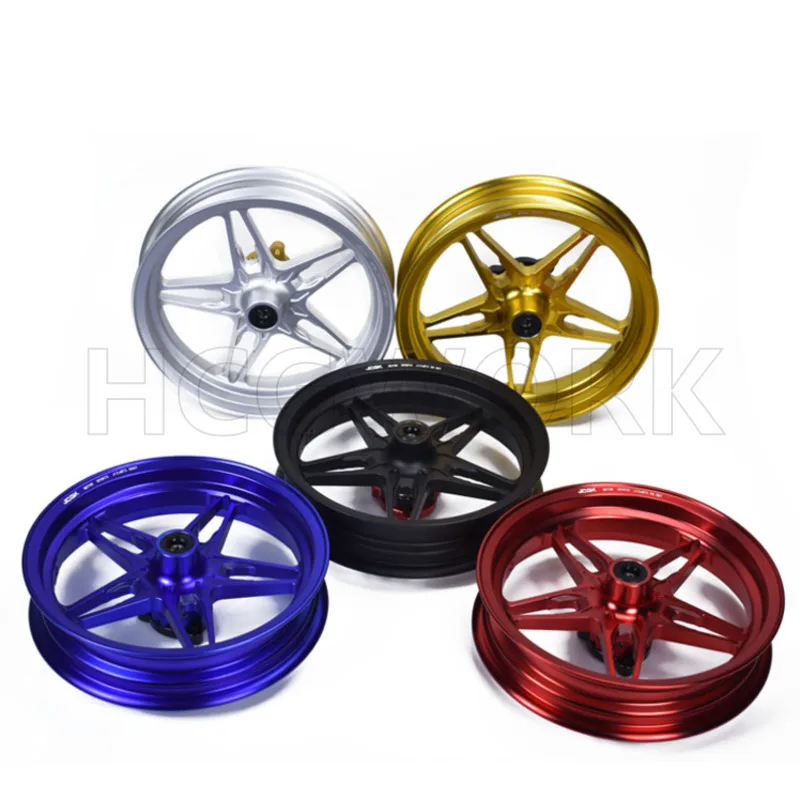 Electric Bike 12-inch Five-star Wheel 2.5j Modified Steel Rim for Niu N1s Nqi and Segway Ninebot E200 - Image 2