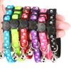 Glow at Night Claws Cat Collar Pet Collars Noctilucence Cats Necklace Reflective Material Adjustable Collar Pet Accessories 5