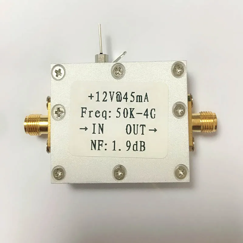 50K4G LNA LowNoise Output HighGain 25DB0.8G HighGain Flatness Of