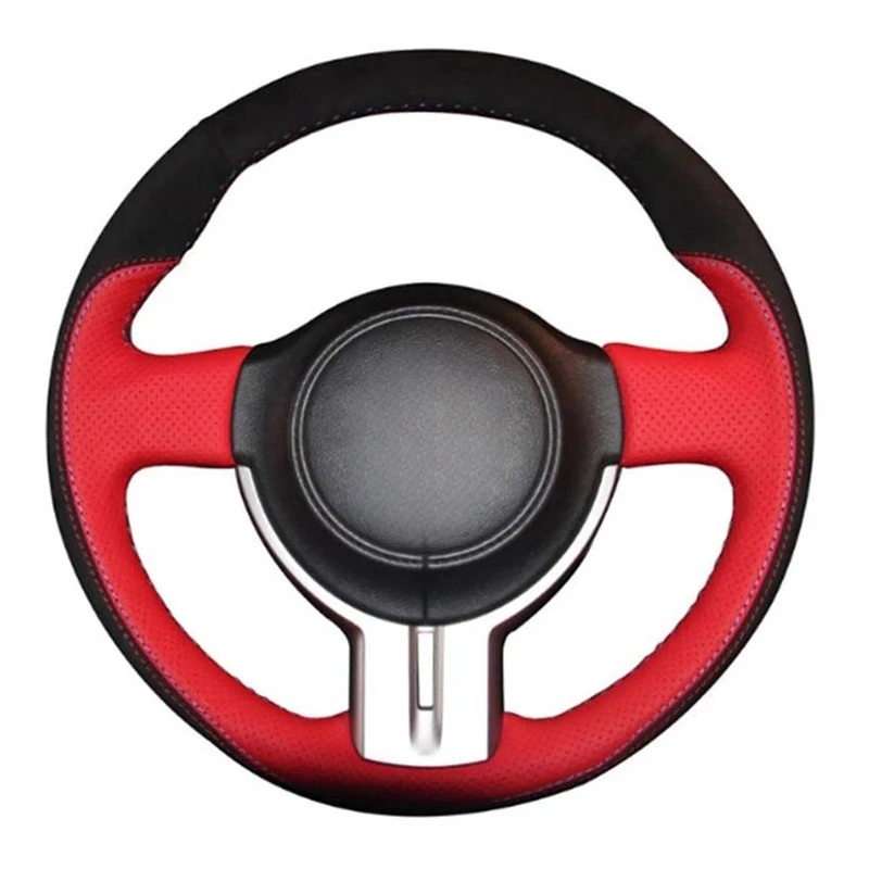 

Чехол рулевого колеса автомобиля Мужская прошитая вручную обувь черного цвета из натуральной кожи и замши чехол рулевого колеса автомобил...