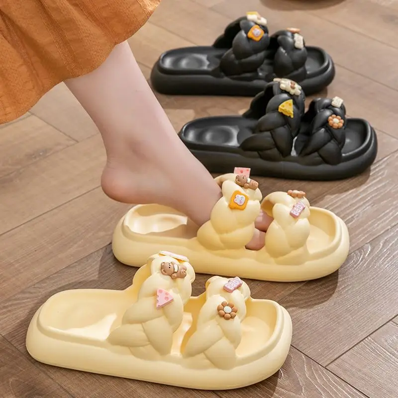 2023 Keep Your Feet Comfortable and Safe Cutesy Cartoon Non-Slip Slippers
