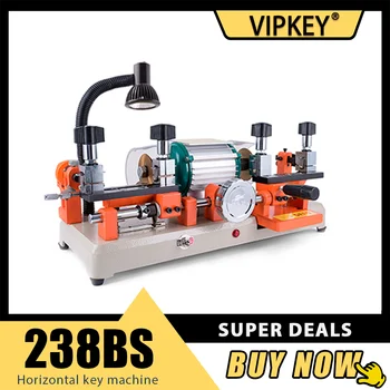 220Vand 110V 버전 defu 수평 키 절단기, 도어 및 자동차 키 절단기, 더블 헤드 키 복사기, 238bs