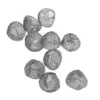 50Pcs 15/16/17/18/19/20mm Tobacco Ball Filter Burn Mesh Ball Hollow Smoke Pipe Metal Promote Combustion Support Net Silver Tool 4
