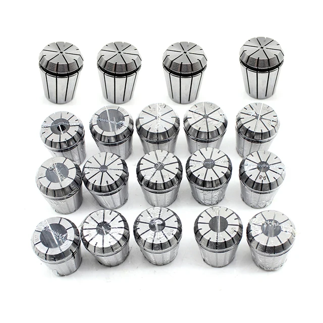 Set Pinze Di Serraggio ER16 Da 1 A 10 Mm - 11 Pezzi Per Fresatrici CNC E Torni - Foto 4