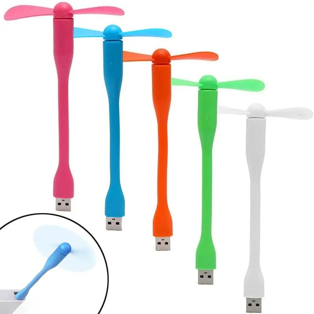 Compact Bendable USB Mini Fan with Flexible Design