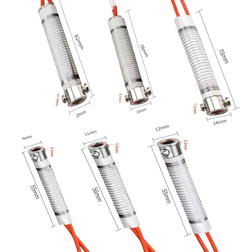 Núcleo de ferro de solda elétrico, elemento de aquecimento externo, equipamento de soldadura, 30W, 40W, 60W, 80W, 100W, 150W, 220V, 50Hz