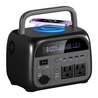 CTOLITY 500W Portable Power Station (60000mAh) 345Wh Portable Power Station LiFePO4 Battery Solar Generator for Outdoor Camping 2