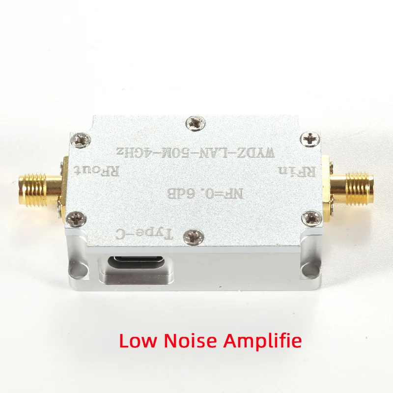 50MHz-4GHz RF 신호 증폭기, 저잡음 증폭기(LNA), 잡음 수준 0.6dB, GPS/Beidou용