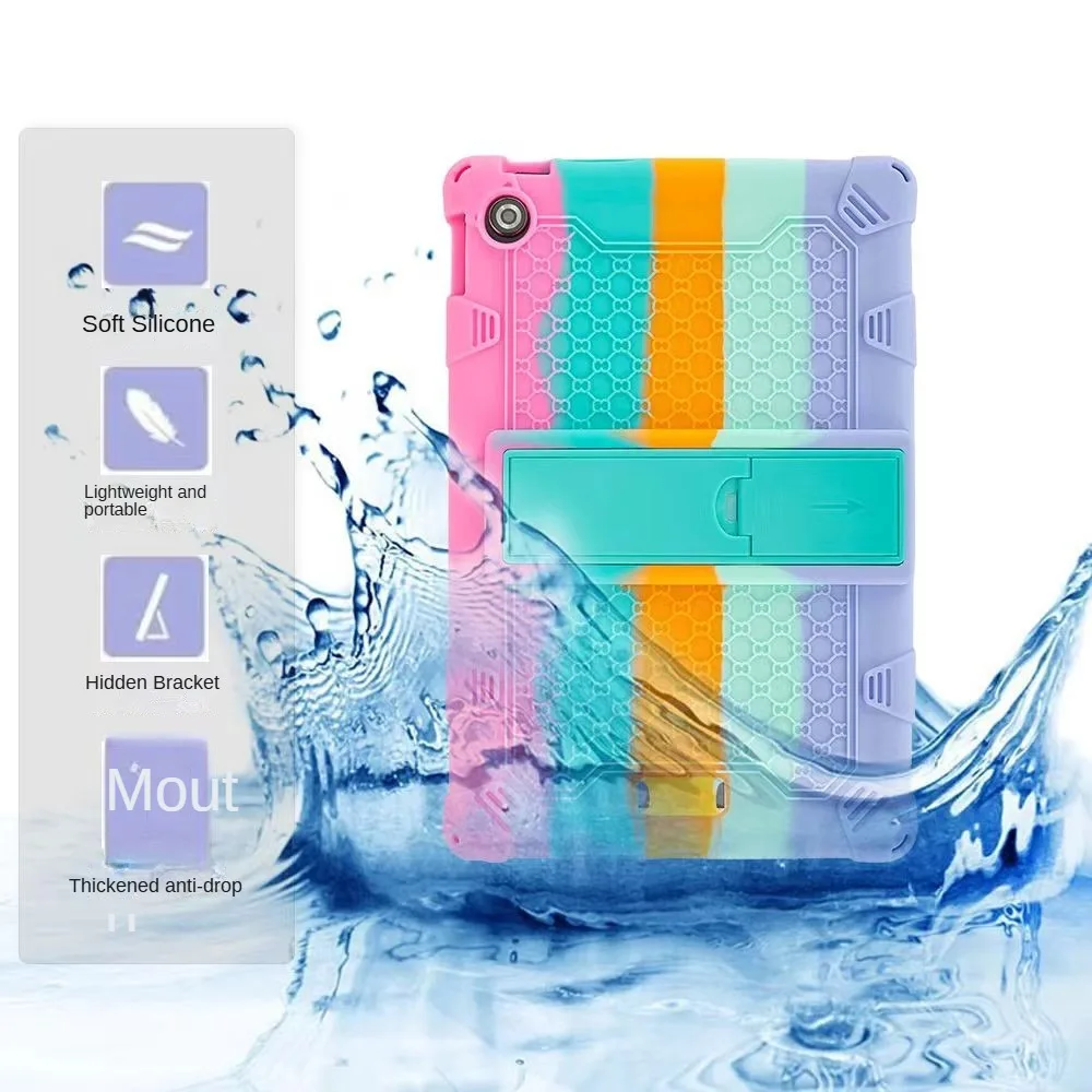 Lenovo Tab 10.1 Thickened Anti-Drop Silicone Stand Tablet Cover