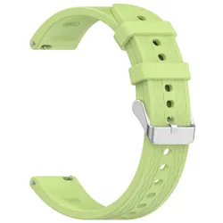 Silicone Strap Replacement Band - Soft Bracelet Accessories for HW Watch5 42MM (Green)