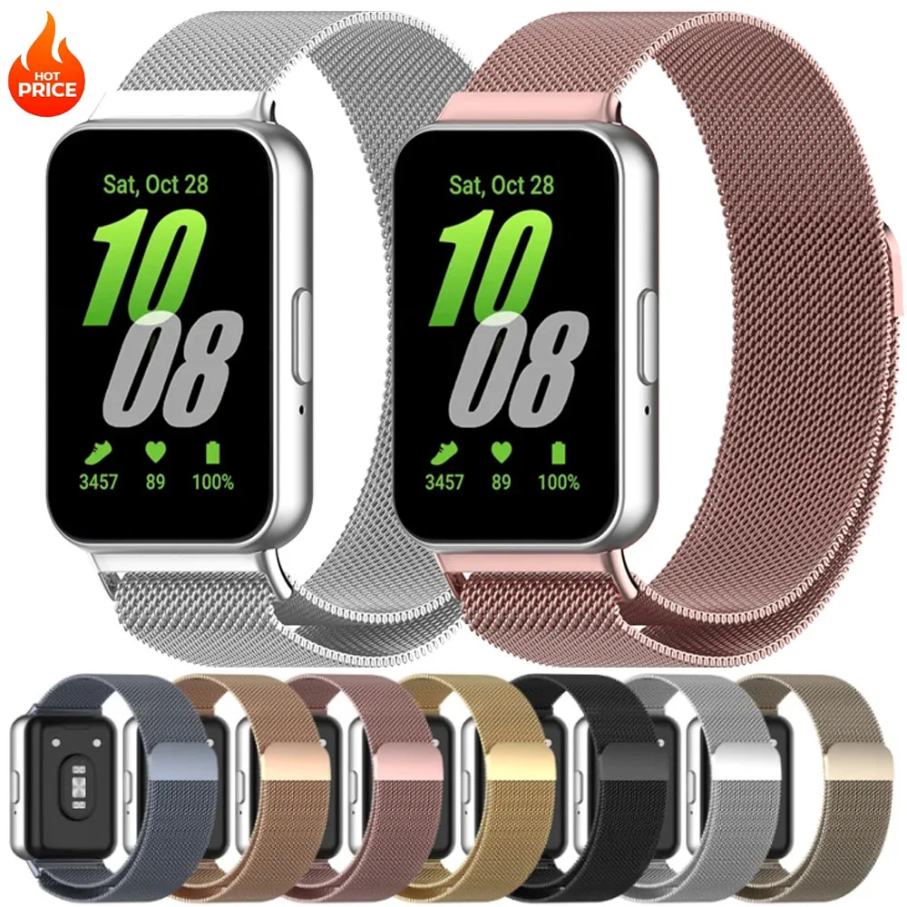 Milanese Loop Magnetic Metal Bracelet Wristband Strap Accessory