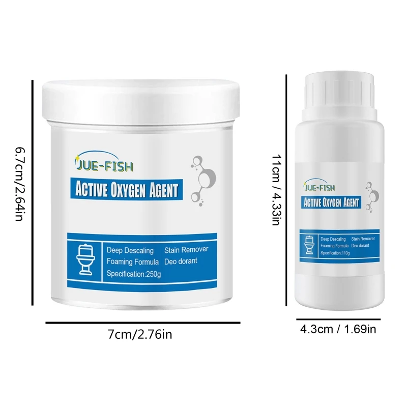 110G/250G Toilet Active Clean Agent No Corrosion Deep Decontamination New Dropship