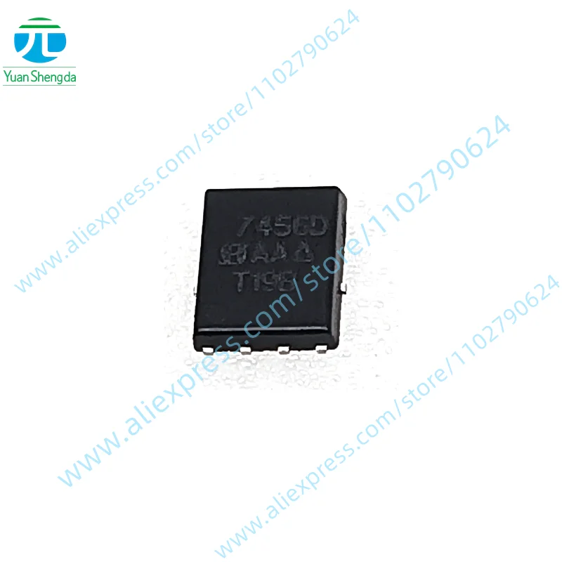 

5 шт., новые оригинальные Φ MOS FET 100V 5.7A N-Channel SI7456DP-T1-E3 7456