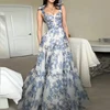 Women Floral Maxi Dress | Summer Elegant Retro Printed Nipped Waist Sleeveless Long Dresses