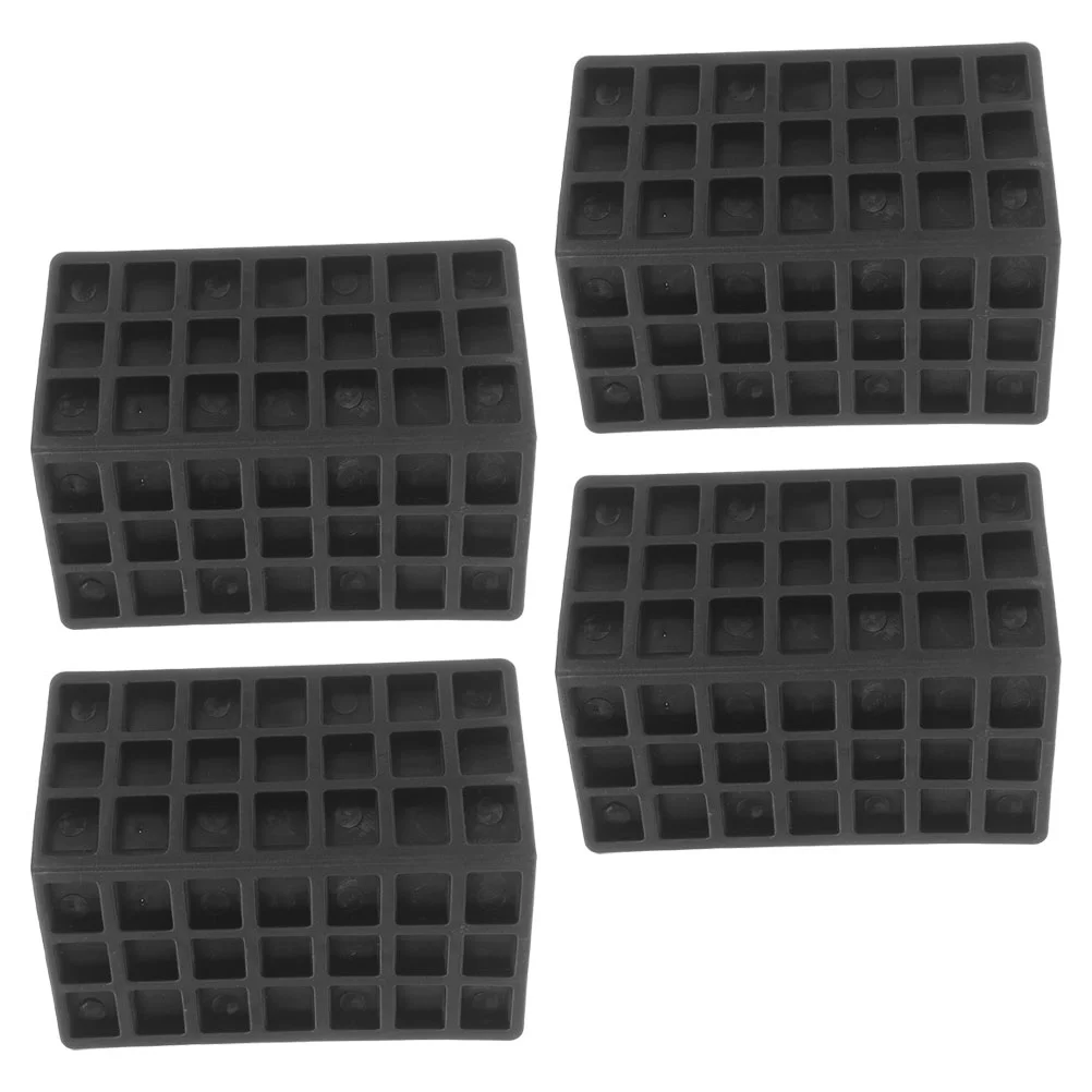 4 Pcs Corner Protectors Table Tennis Indoor Guards Black Wrap for Baby