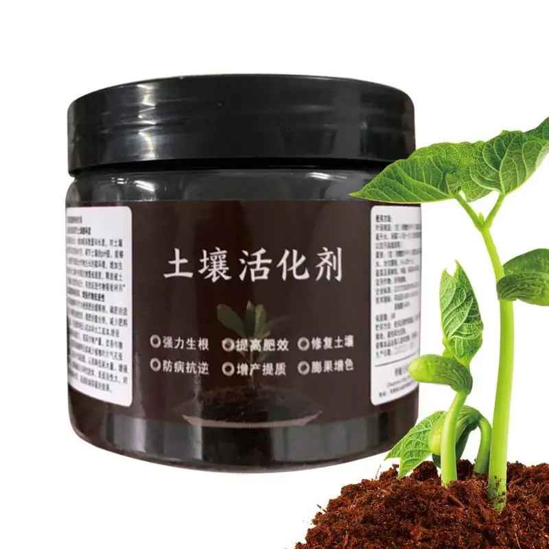

Soil Activator Plants Growing Fertilizer Agent Multifunctional Soil Activation Improver Water Soluble Soil Root Growth Stimulant