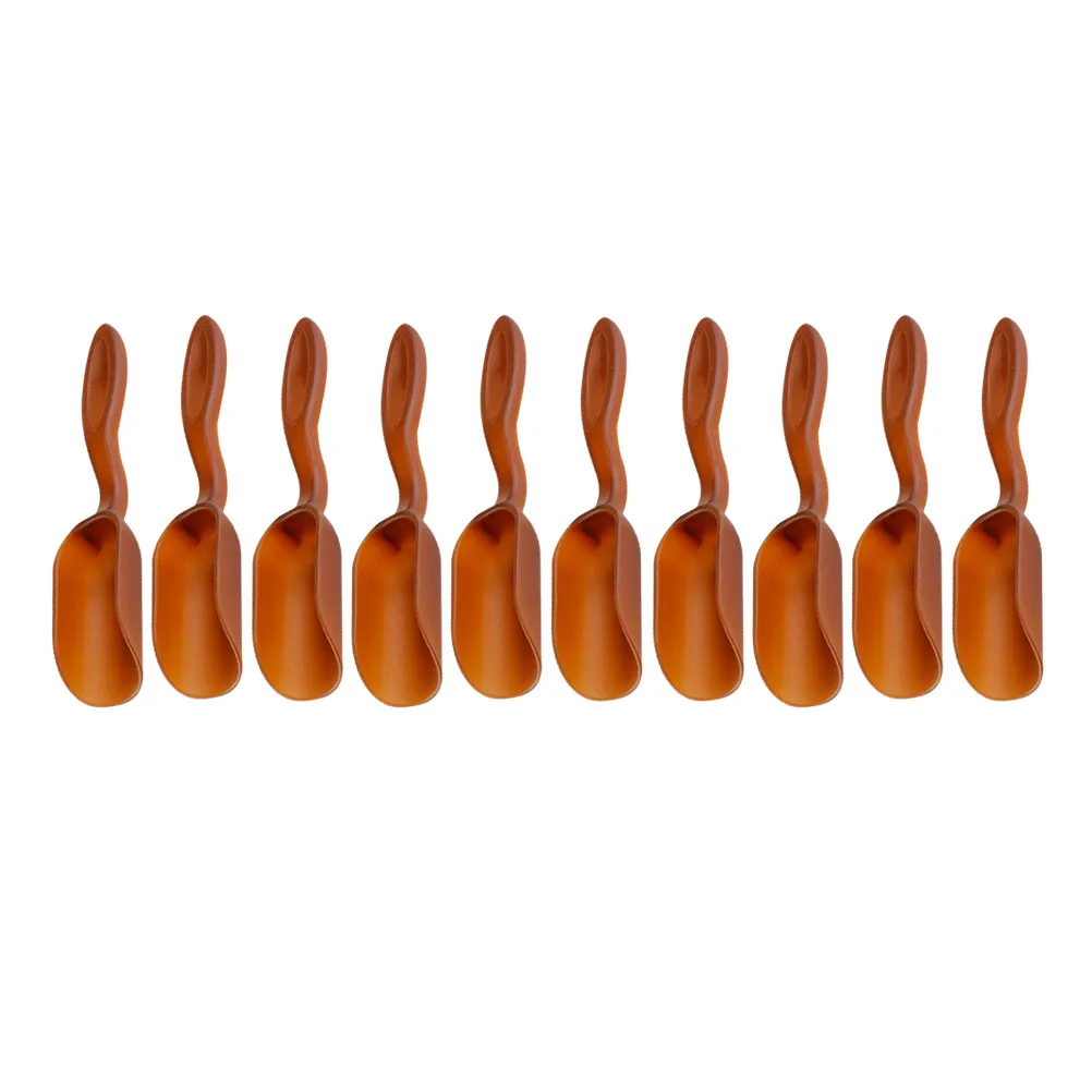 30개입 흙삽 정원 도구, 고강도 플라스틱 인체공학적 디자인, 미니 조경 다육 식물, 차 재배용 창의적인 디자인