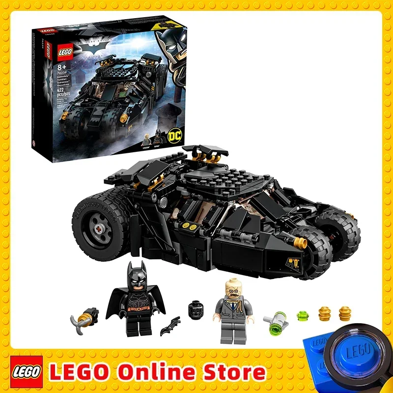 Lego Dc Batman Batmobile Tumbler: Spaventapasseri Showdown Car Building Block Toys For Kids Compleanno Regalo Di Natale 76239 (422 Pezzi)