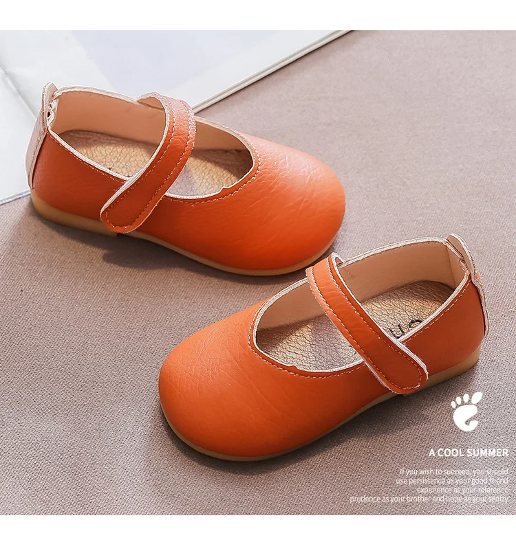 Girls Shoes Candy Color Mary Janes Shoes For Baby Girl Basic Kids Flats 2020 Autumn New Fashion Anti-Slippery Toddlers Child 0-3 child shoes girl