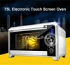 Multifunctional Electric Oven Full-automatic Household Baking Oven 75L Digital Control Baking Device E7002 4