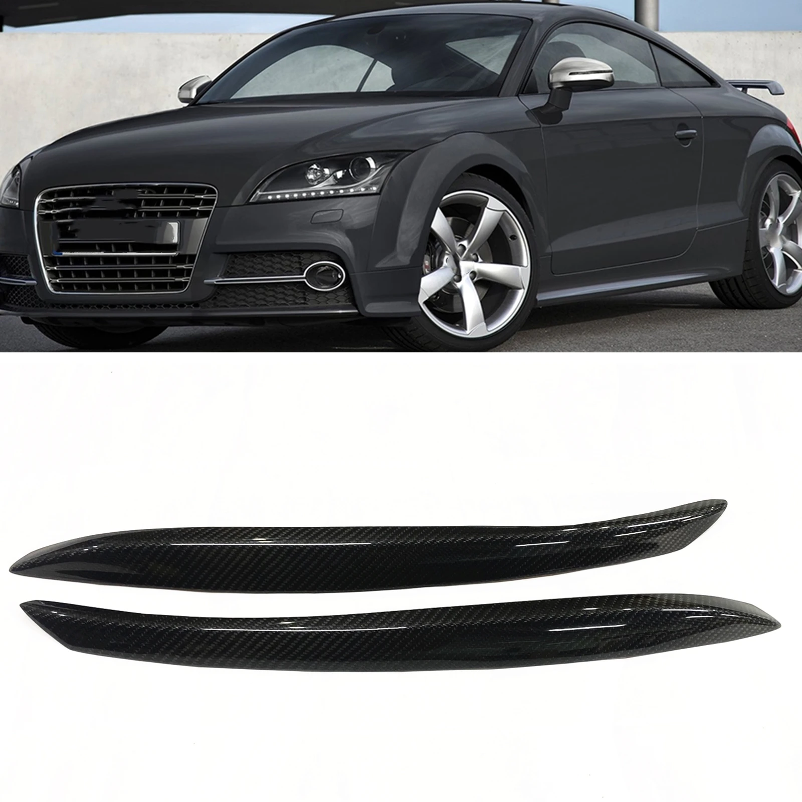 

Передняя фара для AUDI TT 8J 2007 2008 2009-2014 из углеродного волокна