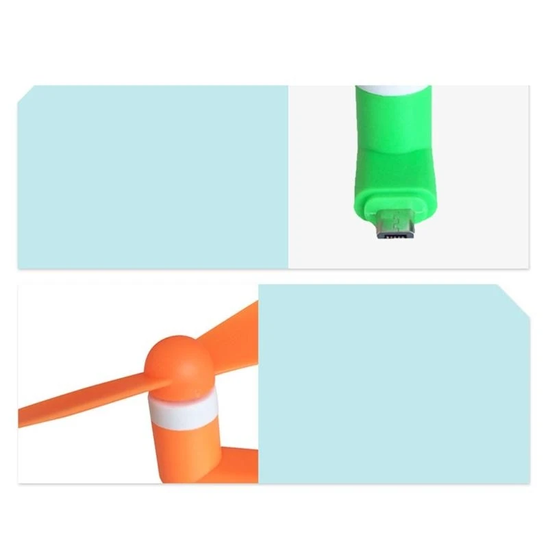 미니 휴대용 마이크로 USB 폰 선풍기, 가벼운 핸드헬드 쿨러, 여름용 포켓 야외 여행용 미니 선풍기, 케이블 보호 기능
