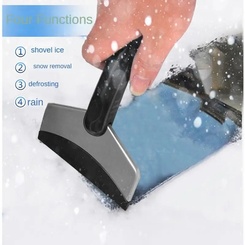 Universal Car Snow Shovel Stainless Steel Multifunction for Winter Windshield Defrost Shovel Scraper Snow Removal Tools Car Supplies windshield shovel,snow shovel,snow ice scraper