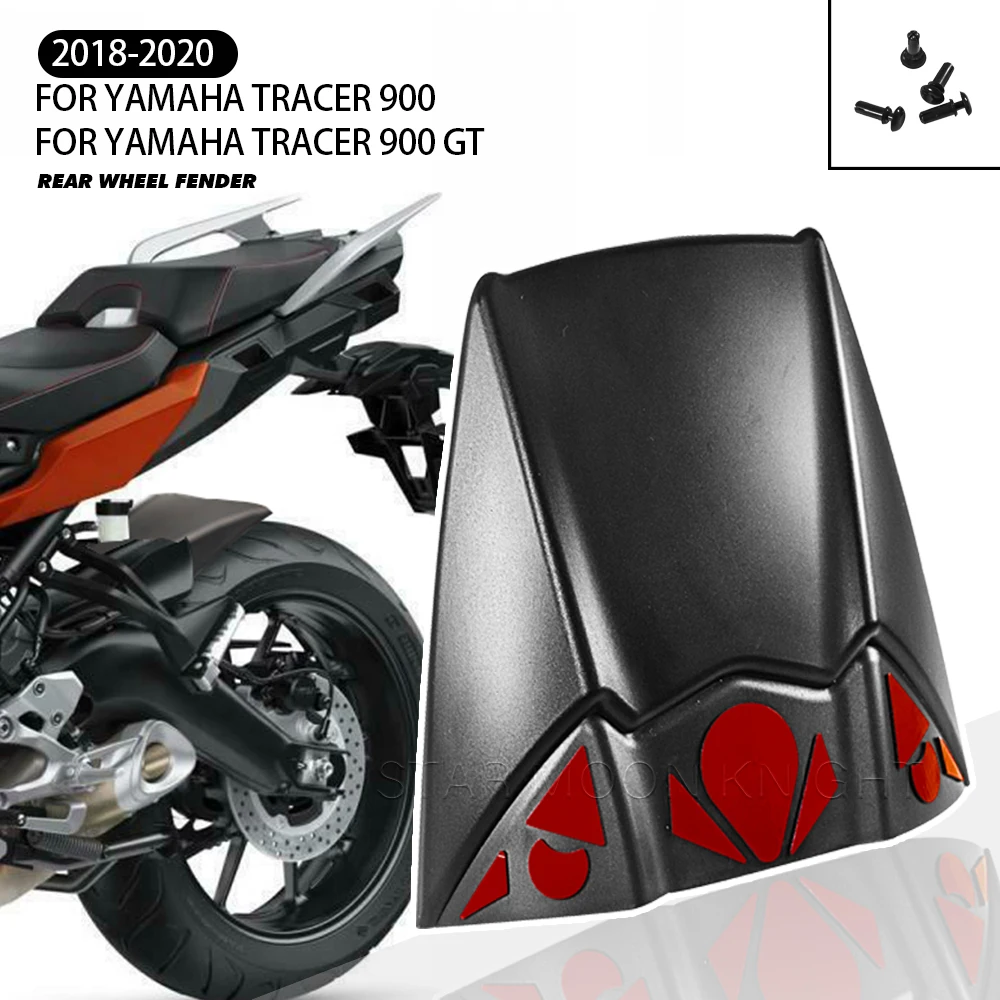 

For Yamaha Tracer 900 Tracer900 GT 2018 - 2020 Rear Fender Mudguard Extender Matte Black ABS Mudflaps Extension
