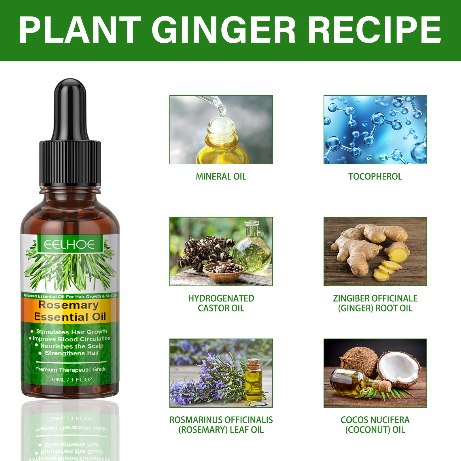 Biotin Hair Growth Serum Hair Loss Treatment Strengthening Roots Regrowth Oil for Men and Women Care Products