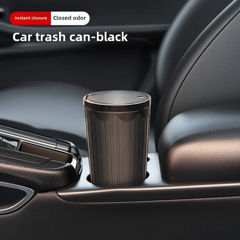 Compact Car Trash Bin and Interior Organizer