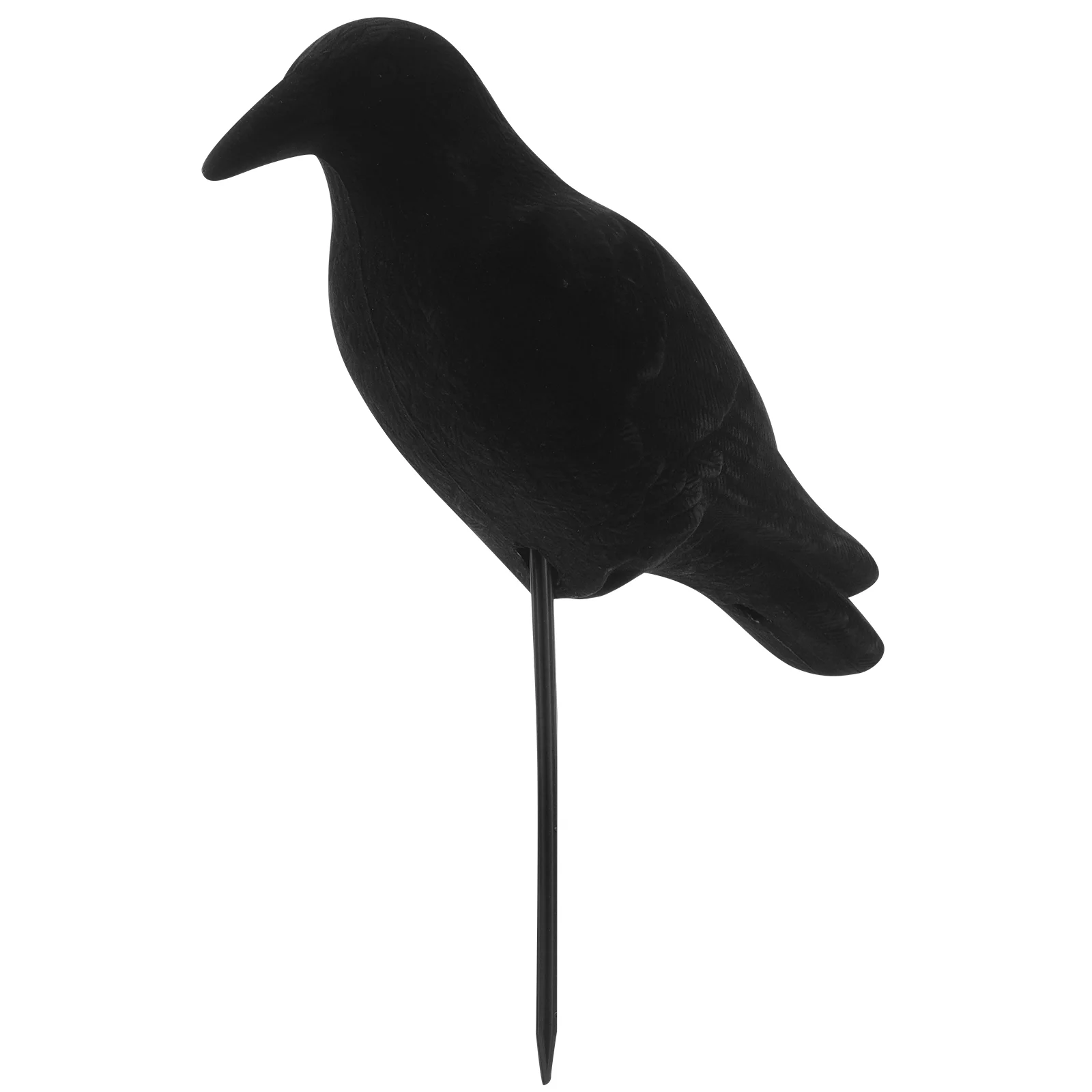 

Flocked Crow Plastic Hunting Imitation Bait Wholesale Black Bird Scare Tool Office Decore The Birds Deguisement Halloween
