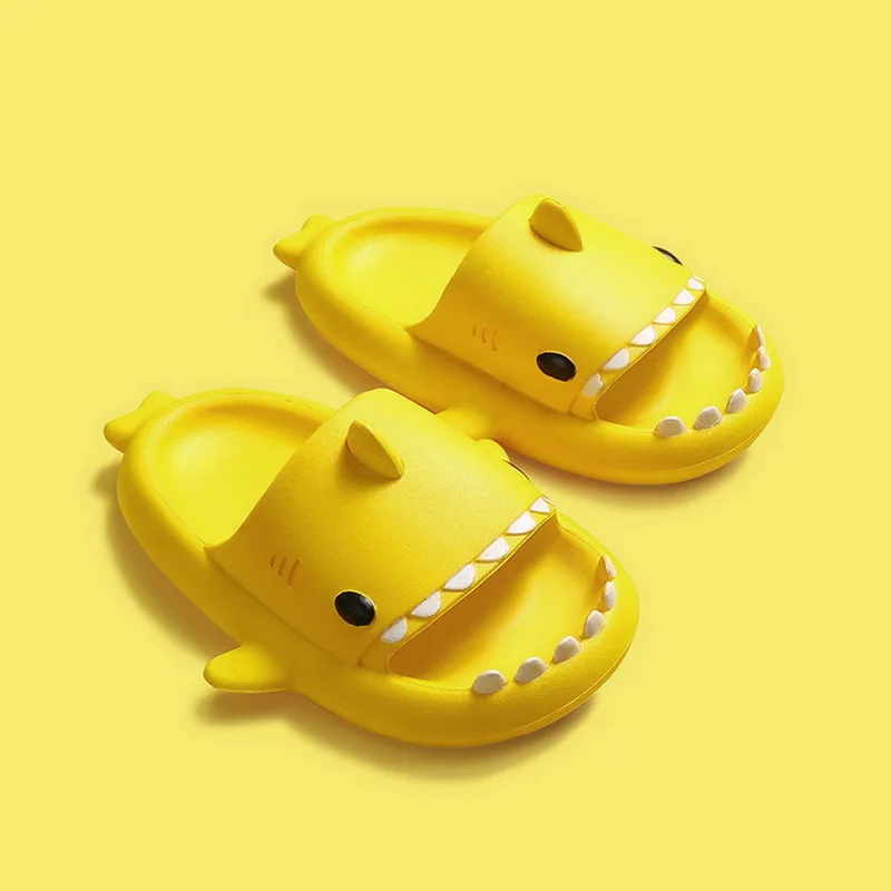 girls leather shoes Shark Kids Slippers Cartoon Toddler Sandals Summer Children Sandals Boys Girls Baby Soft Eva Sole Anti-Slip Kids Shoes 15-22CM children's sandals near me Children's Shoes