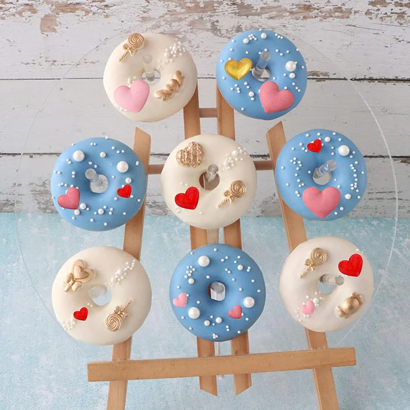 Herzform mit 25 Mulden, Fondantform, Liebe, Schokolade, Silikonform für Valentinstag, Kuchendekoration, Cupcake-Topper, Zuckerhandwerk – Detail 7