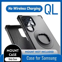 Durable Shockproof Case with Secure Quad - Style Mount - Galaxy S26 Plus (BLACK)