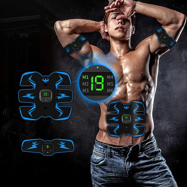 SYOSI ABS Stimulator Ab Machine, EMS Muscle Stimulator