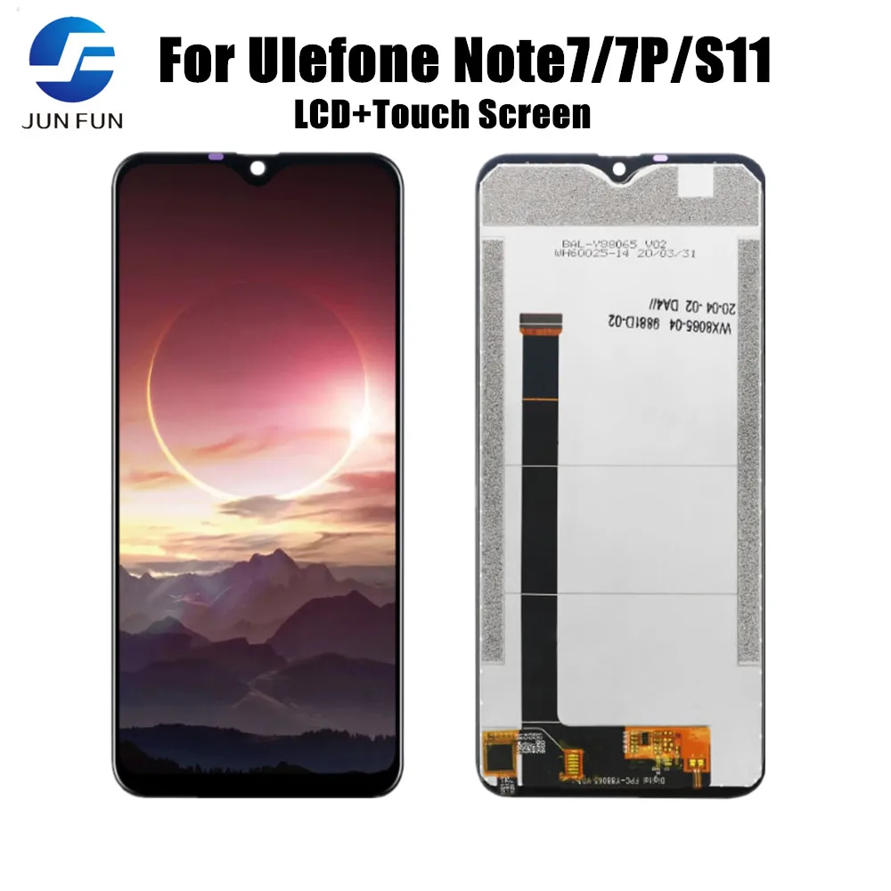 

Для Ulefone Note 7 ЖК-дисплей сенсорный экран дигитайзер телефонные части 7P S11 оптовая продажа