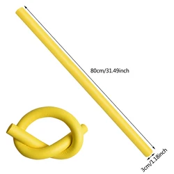 Kaiersn Multi-Functional Golf Swing Aid & Training Power Stick (Yellow)