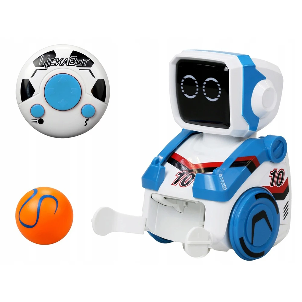Silverlit Robot Rbbotic Ball Shooting Goal Score Included Kickabot A Kickoff Toy Robot Games Blue Cute Car With Remote Control 2