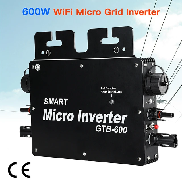 400W 600W Smart Micro Inverter Solar Grid Tie Wechselrichter 230V