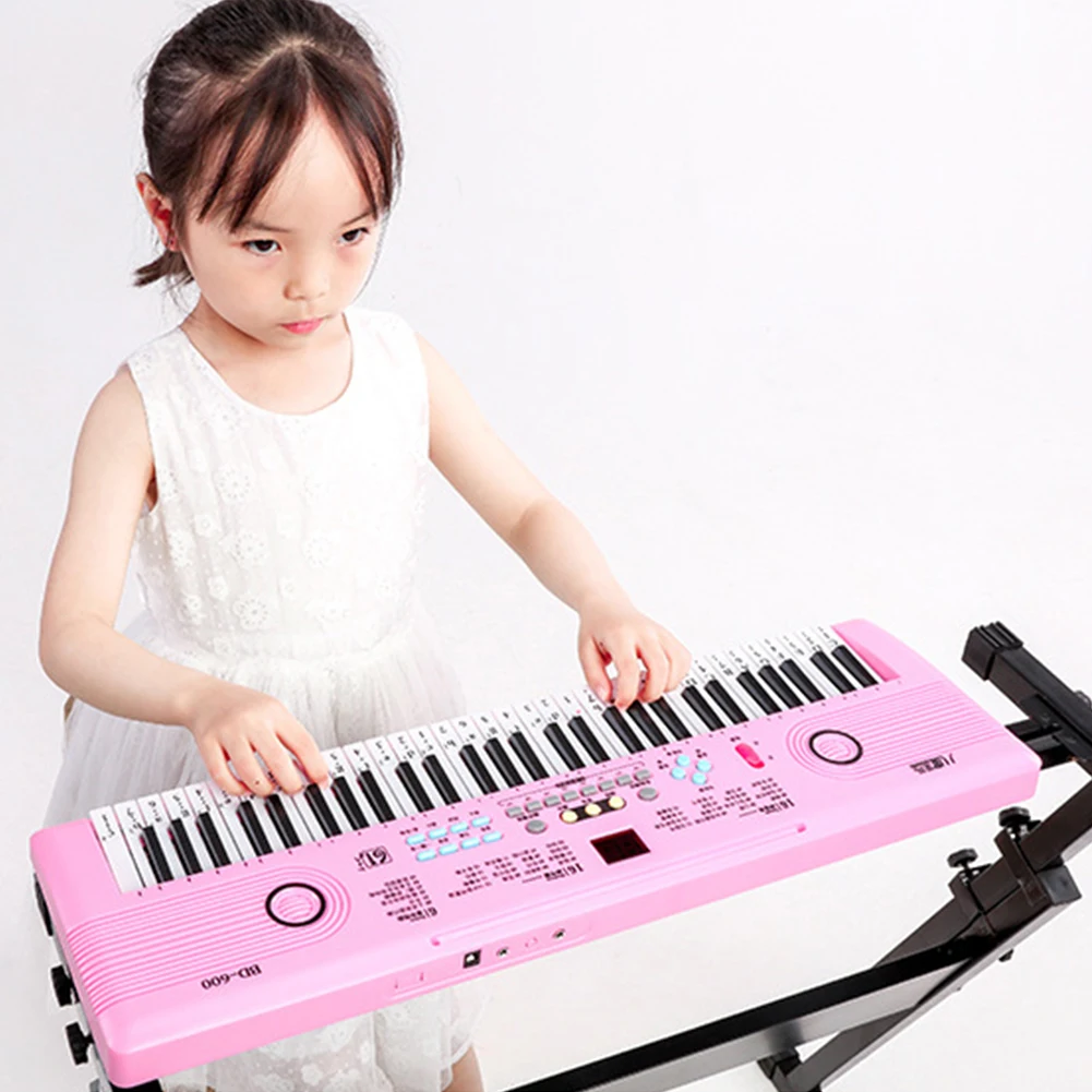 Novo 61 Teclas De Piano Digital Criança Piano Multi-função Piano Musical  Pai-jogos Para Crianças Instrumentos De Música De Treinamento - Órgão  Eletrônico - AliExpress