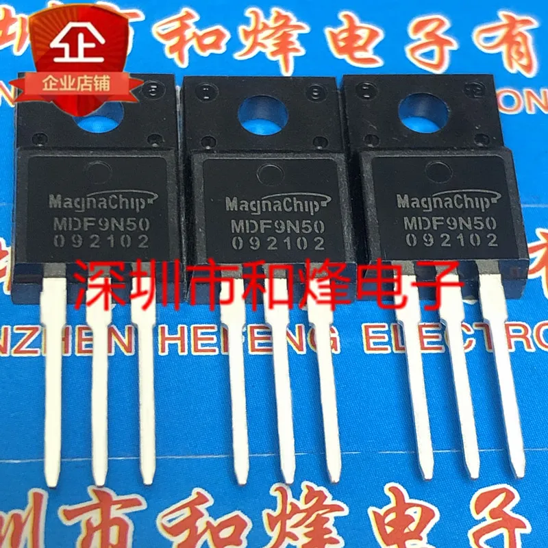 

(10PCS/LOT) MDF9N50 TO-220F 500V 9A New Original Stock Power chip