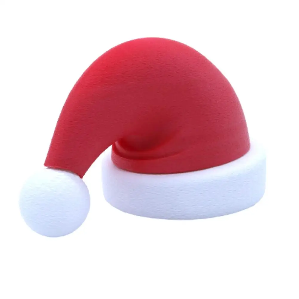Christmas Hitch Cover Funny Santa Hat Hitch Cover Anti-Corrosion Material Trailer Coupling Cap Automotive Seasonal Decor